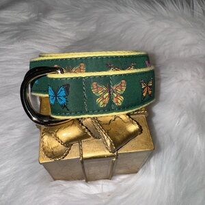 Preston Butterfly Ribbon D-ring belt